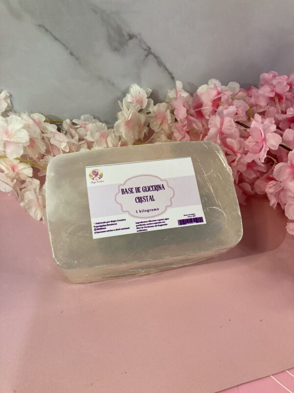 Base de glicerina transparente