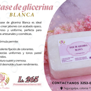 Base de glicerina blanca