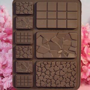 Texturas de chocolate