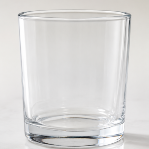 Envase de vidrio tipo vaso convencional (velas)