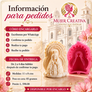 Molde de Virgen de Suyapa