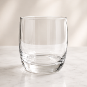 Envase de vidrio tipo vaso