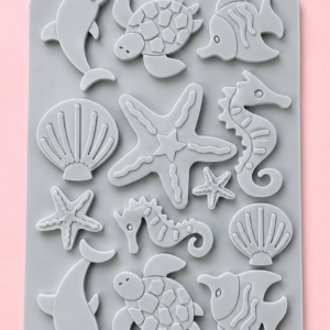 Molde con animales marinos
