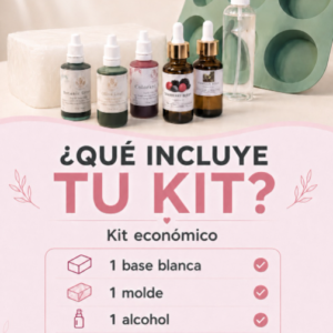 Kit Económico para hacer Jabones Artesanales