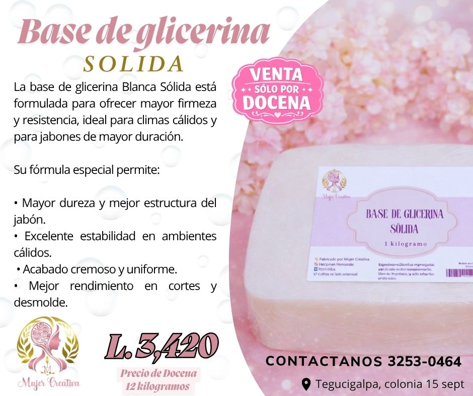 Base de Glicerina Solida