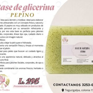 Base de gliceina Pepino