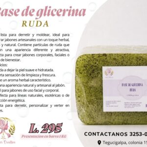 Base De Glicerina de Ruda