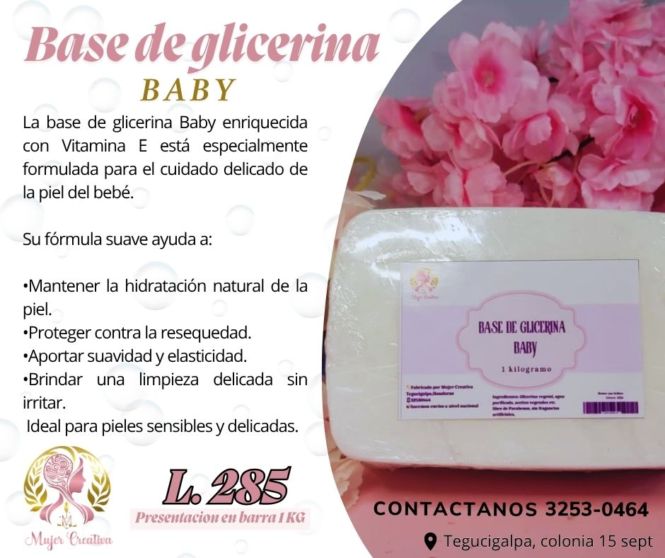 Base de Glicerina Baby