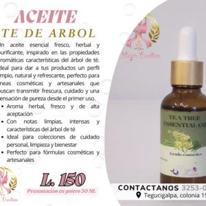 Aceite Esencial de Té de Arbol