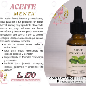 Aceite de Menta