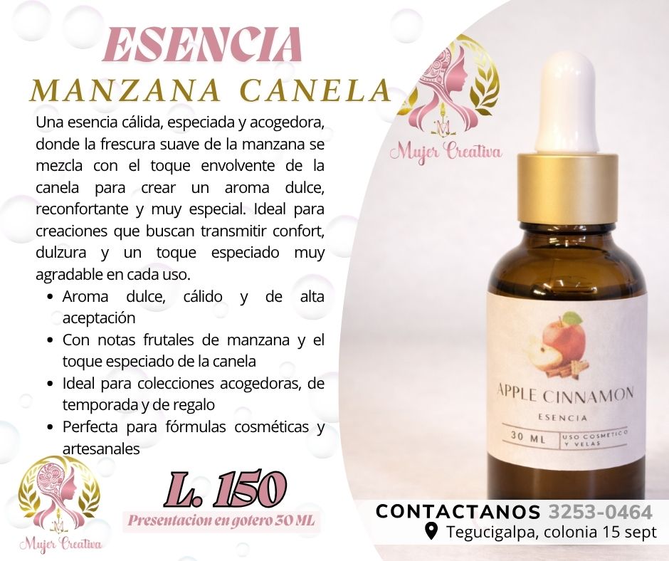 Esencia Manzana Canela
