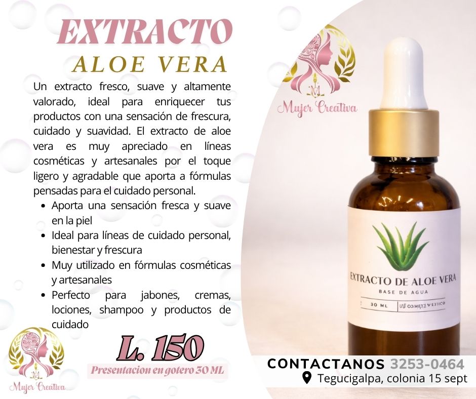 Extracto Aloe Vera