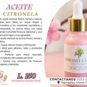Aceite de Citronela
