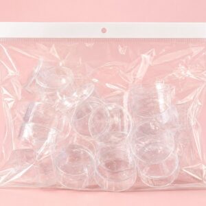 Pack de 24 envases pequeños de plastico para velas