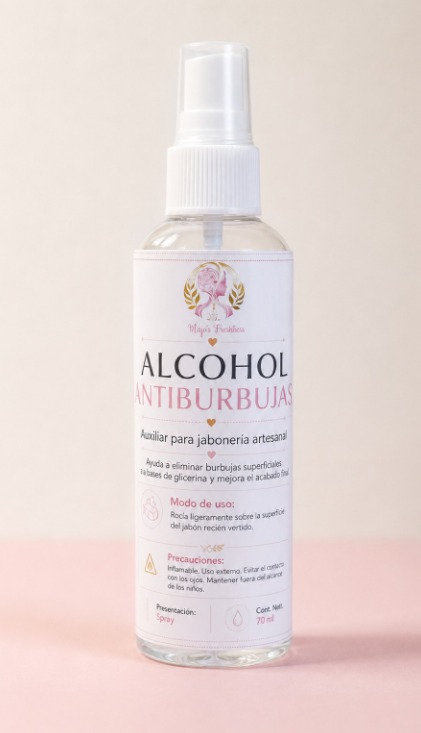 Alcohol Antiburbujas