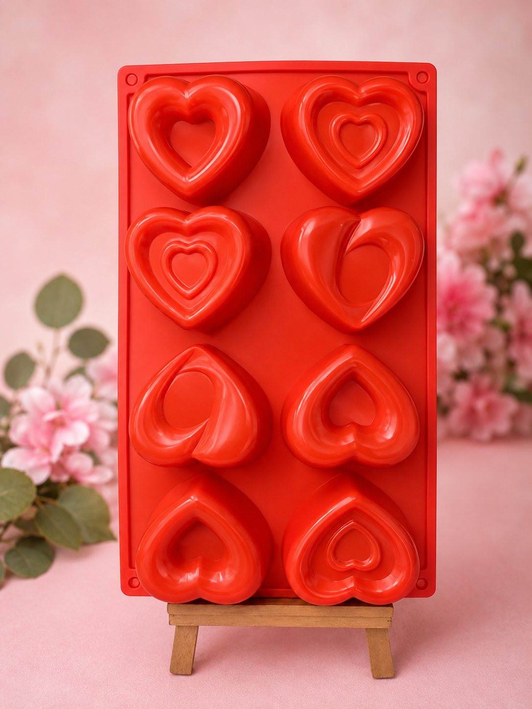 Molde de Corazones