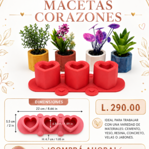 Molde mino macetas