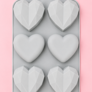 Molde Corazones Variados