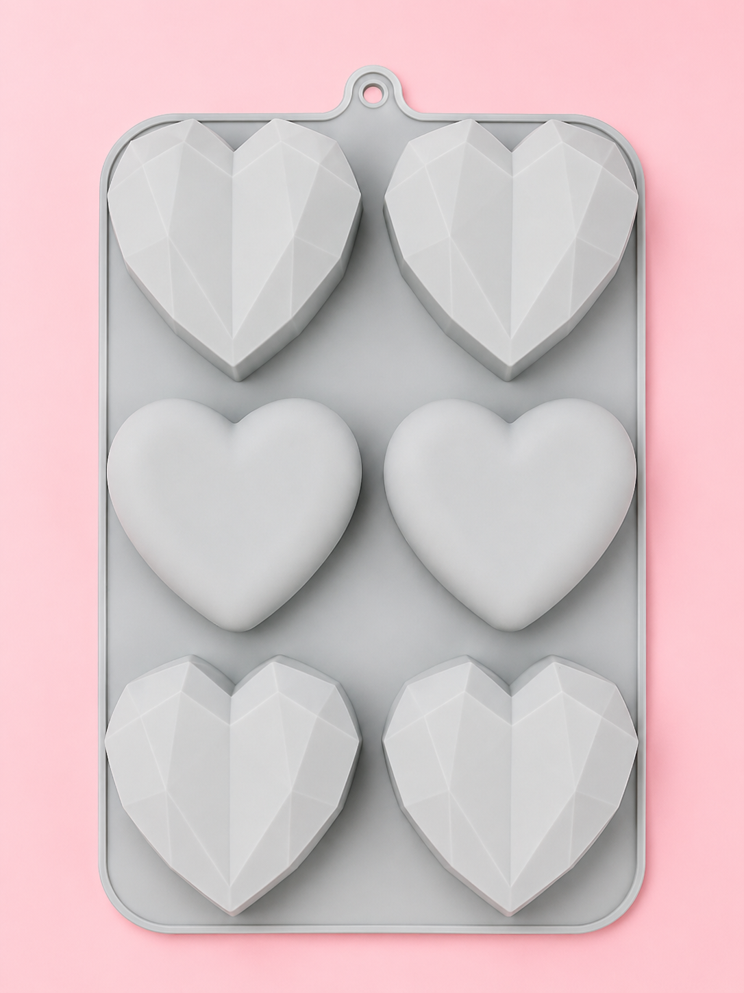 Molde Corazones Variados